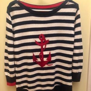 Nautical stripe sweater